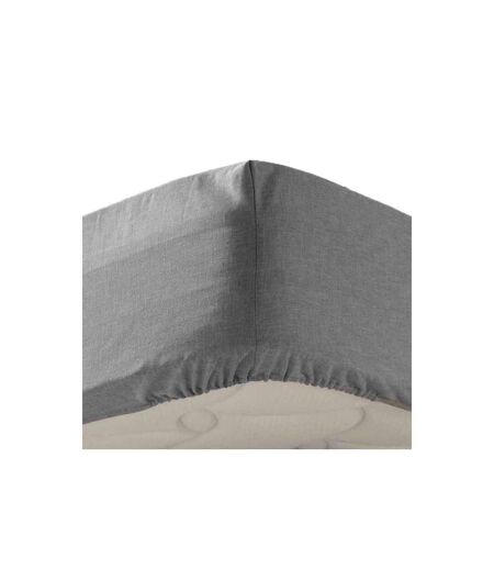 Drap Housse Actually 140x190cm Gris