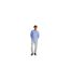 Mens Linen Long-sleeved Shirt Blue Ecru Tommy Jeans-1