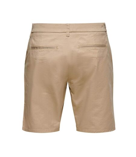 Short Chino Beige Homme ONLY & SONS 22018237 - L