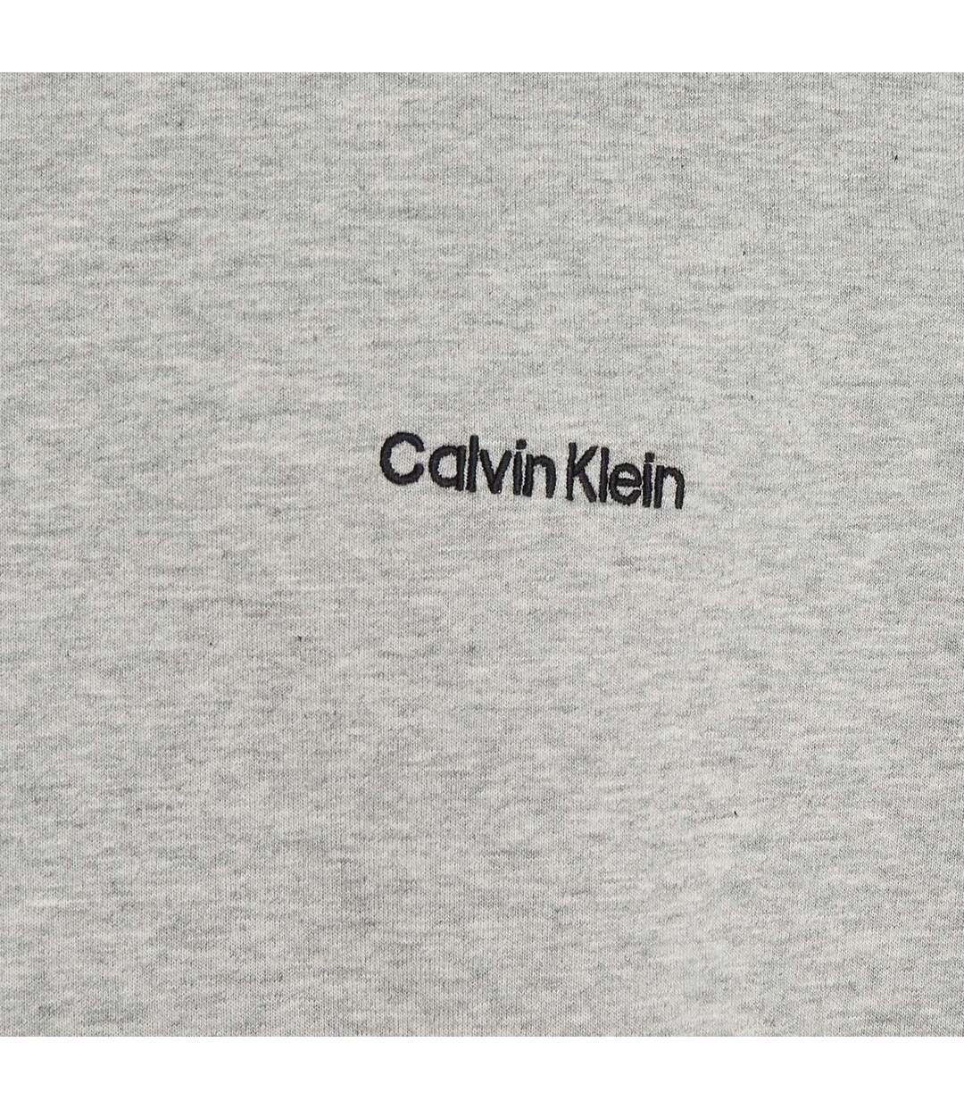 Mens Lounge Sweatshirt Grey Calvin Klein-3