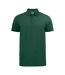 Mens Pique Polo Shirt Forest Green Projob-1