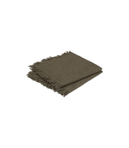 Lot de 2 Serviettes de Table Maha 40cm Vert Kaki