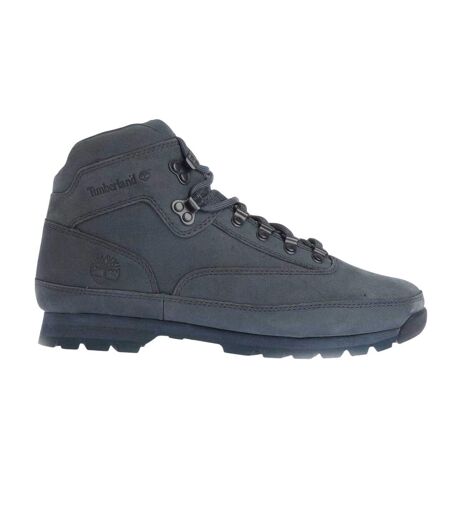 Mens Full Grain Leather Mid Cut Hiking Boots Dark Blue Timberland