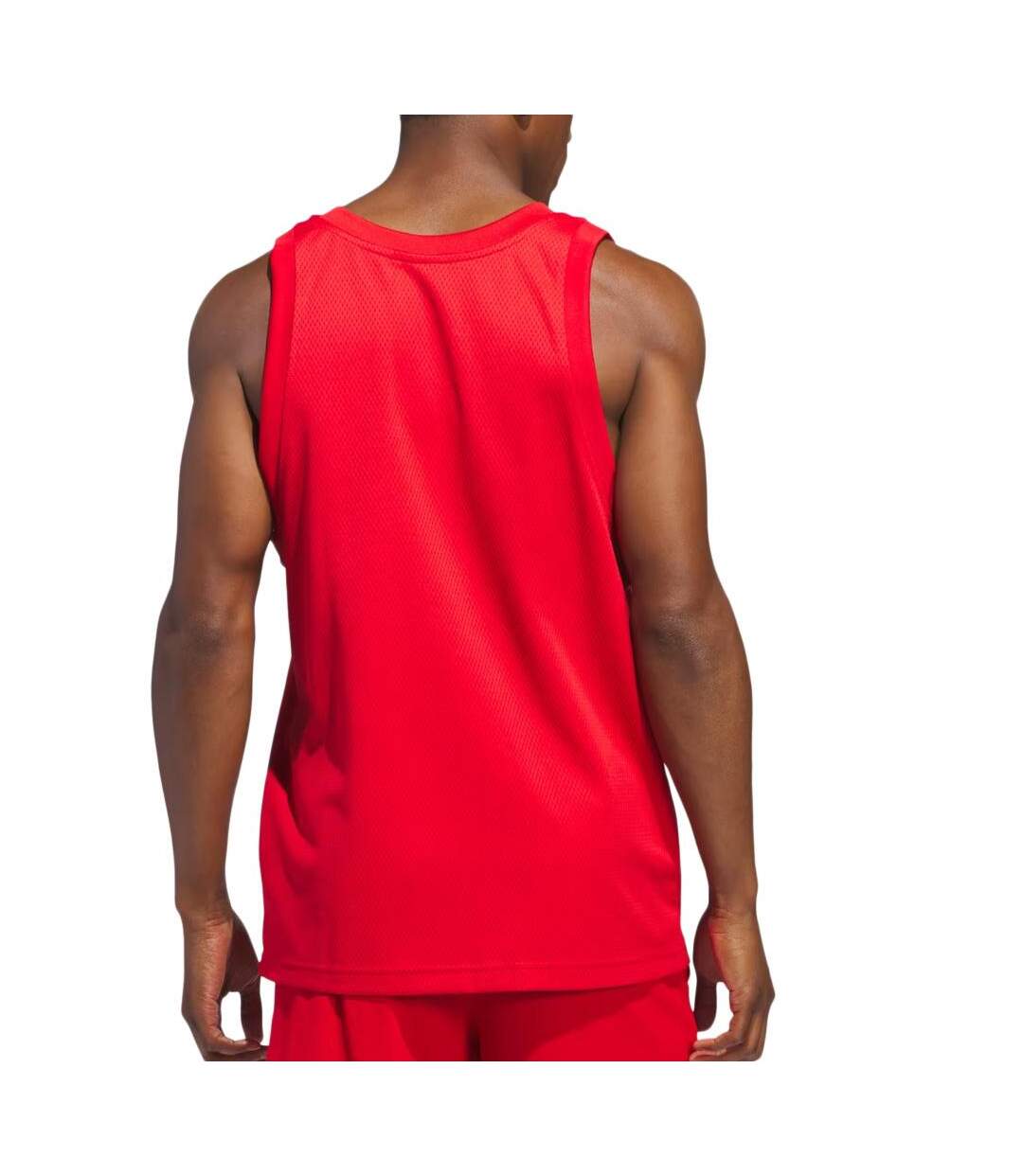Débardeur rouge homme adidas legends - l-1