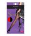 Silky Scarlet - Collants à motif couture (1 paire) - Femme (Nu) - UTLW219
