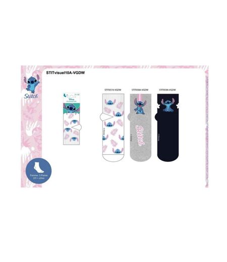 Chaussettes femme LICENCE Fantaisie-Assortiment modèles photos selon arrivages- - Pack de 9