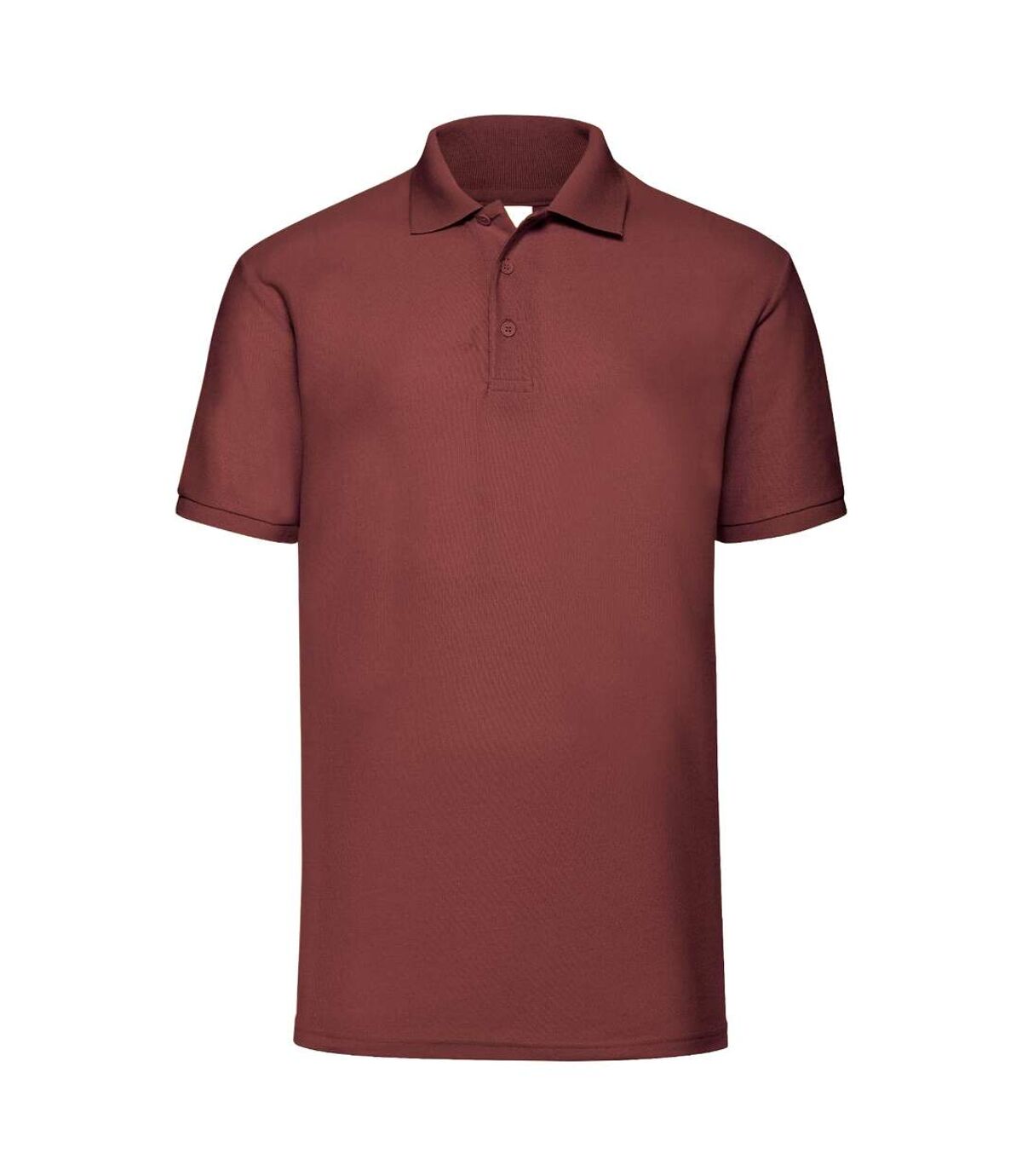 Jerzees Colours Mens Ultimate Cotton Short Sleeve Polo Shirt (Burgundy)
