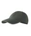 Casquette De Baseball Motif/style 6 Panneaux Gris Malfini-3