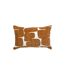 Housse de Coussin Chenille Jeni 30x50cm Caramel-1