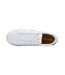 Mens Bay Ocean Logo Leather Trainers White Fred Perry-4