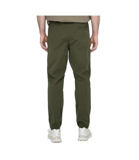 Pantalon kaki foncé homme only & sons linus 22029765