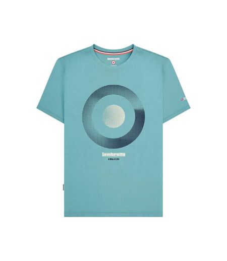 T-shirt Motif/style Nuance Target Homme Turquoise Clair Lambretta