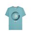 T-shirt Motif/style Nuance Target Homme Turquoise Clair Lambretta-3