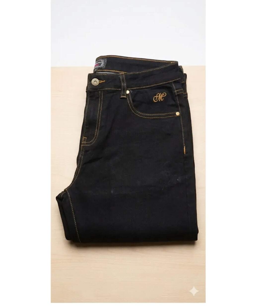 Pantalon Mayflower Claudia Noir : Jean Power Stretch Confort-3