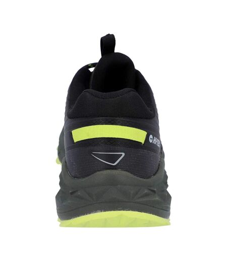 Baskets fuse trail homme noir / vert sombre Hi-Tec