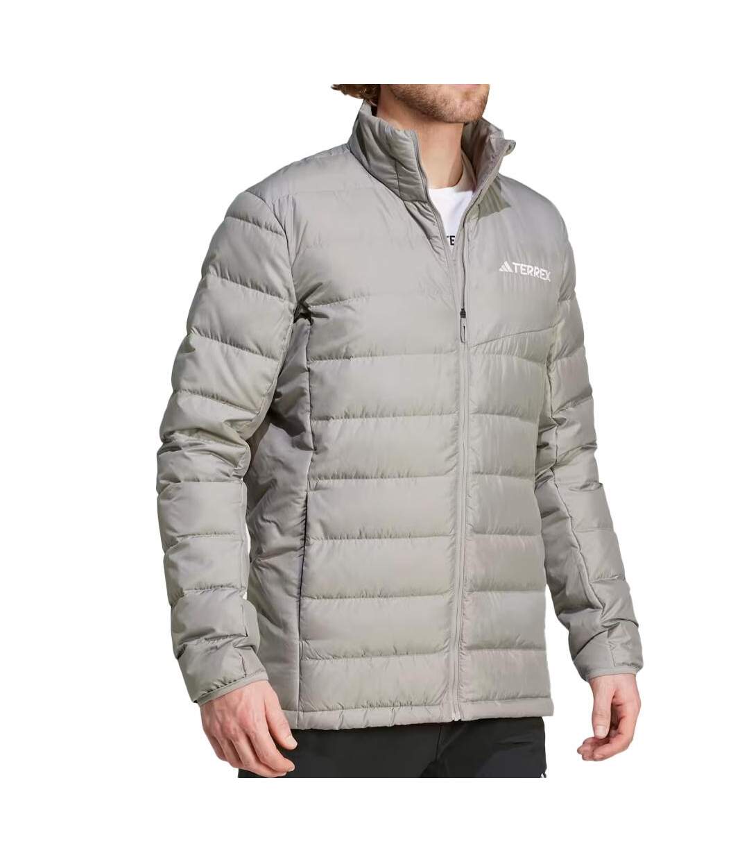 Doudoune gris homme adidas down jacket-1