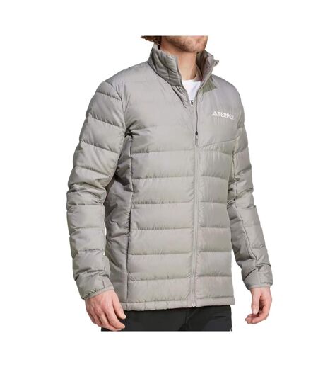 Doudoune gris homme adidas down jacket