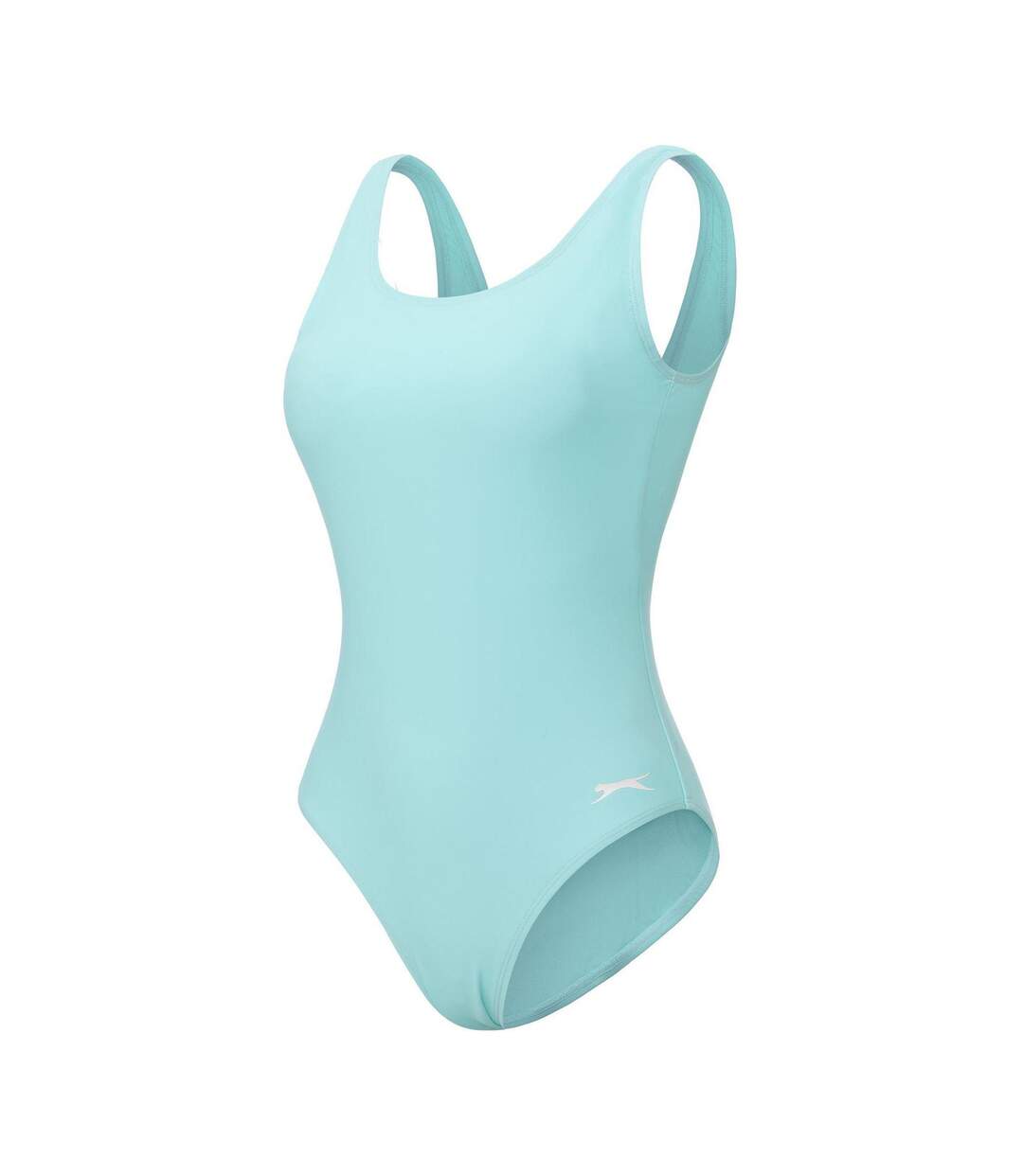 Womens/ladies Xtra Life One Piece Swimsuit Spearmint Slazenger-3