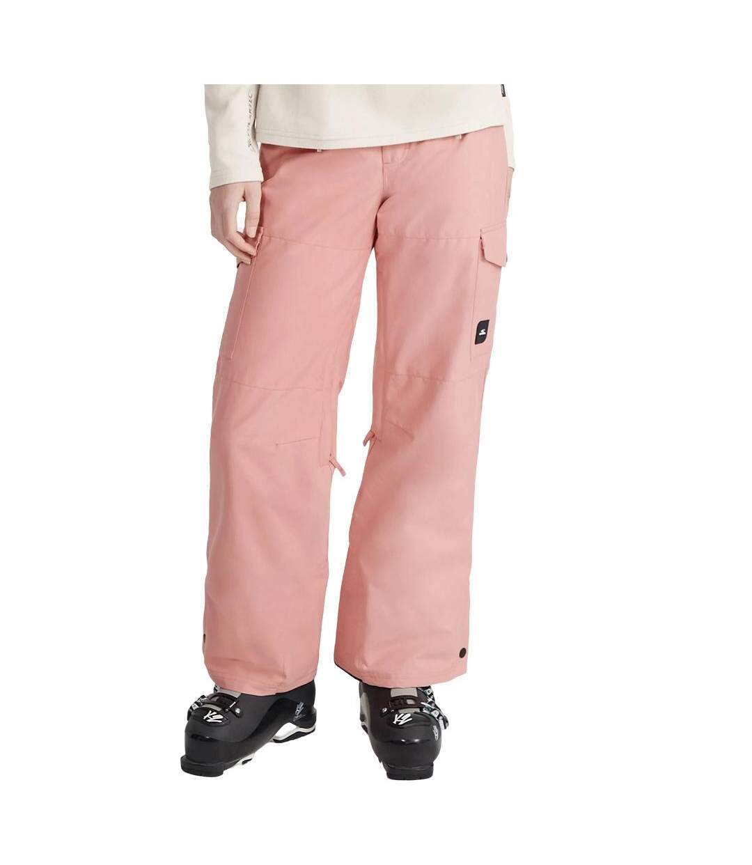 Pantalon de ski rose femme o'neill protest utility-1