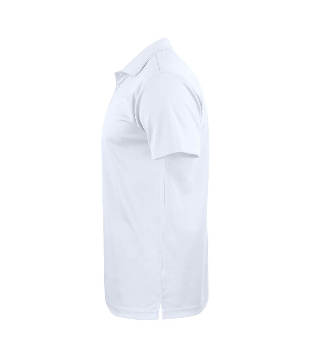 Unisex Adult Basic Active Polo Shirt White Clique-3