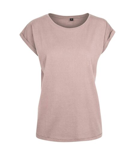 T-shirt Femme Rose Pâle Build Your Brand