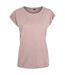 T-shirt Femme Rose Pâle Build Your Brand-2