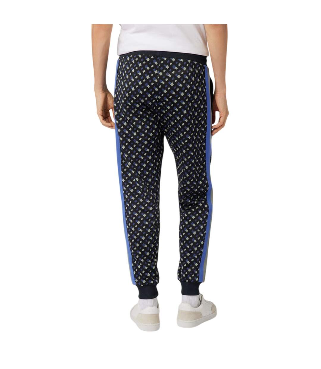 Pantalon De Jogging Motif/style Géométrique Lamont Homme Bleu Foncé Boss-3