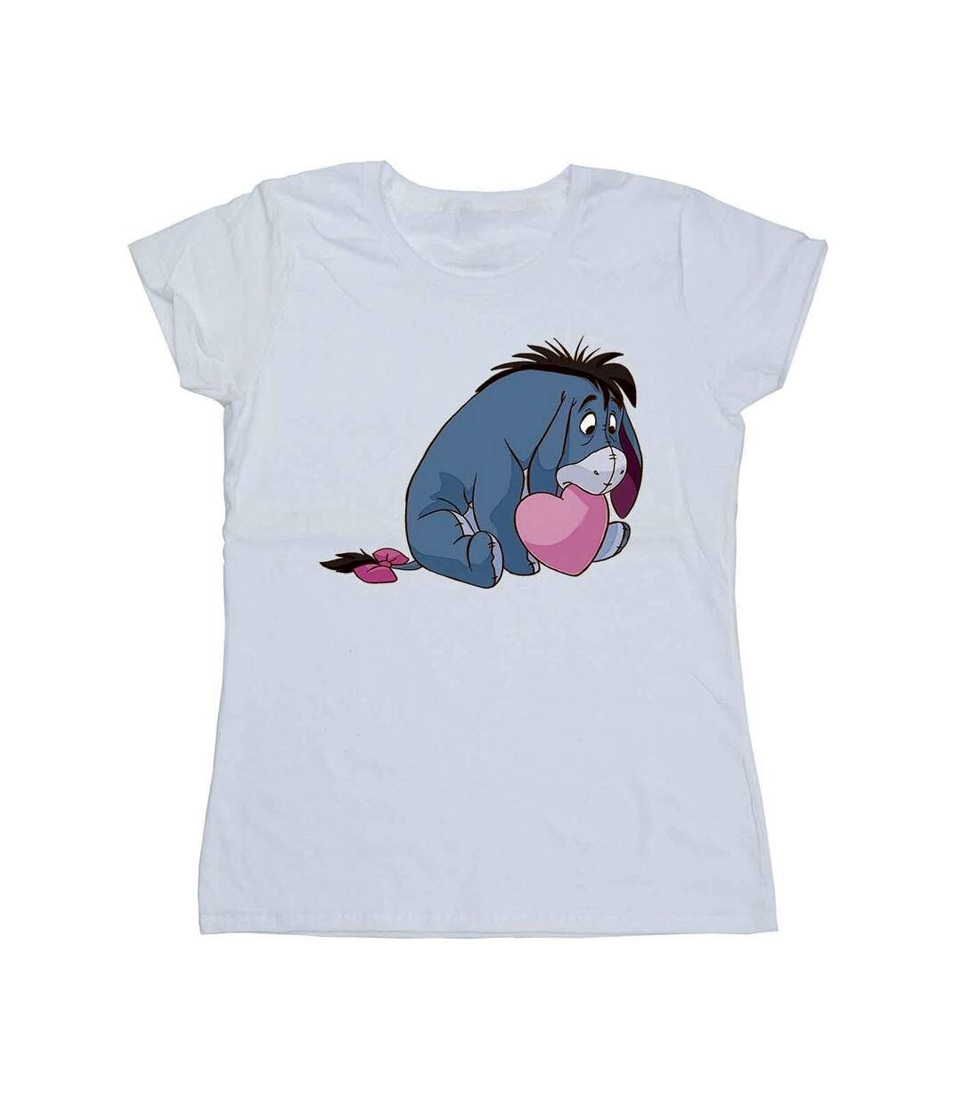 Disney T-shirt en coton Winnie The Pooh Winnie The Pooh Eeyore Mouth Womens/Ladies (Blanc) - UTBI44857-1