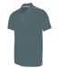 Polo homme sport - PA480 - gris - manches courtes