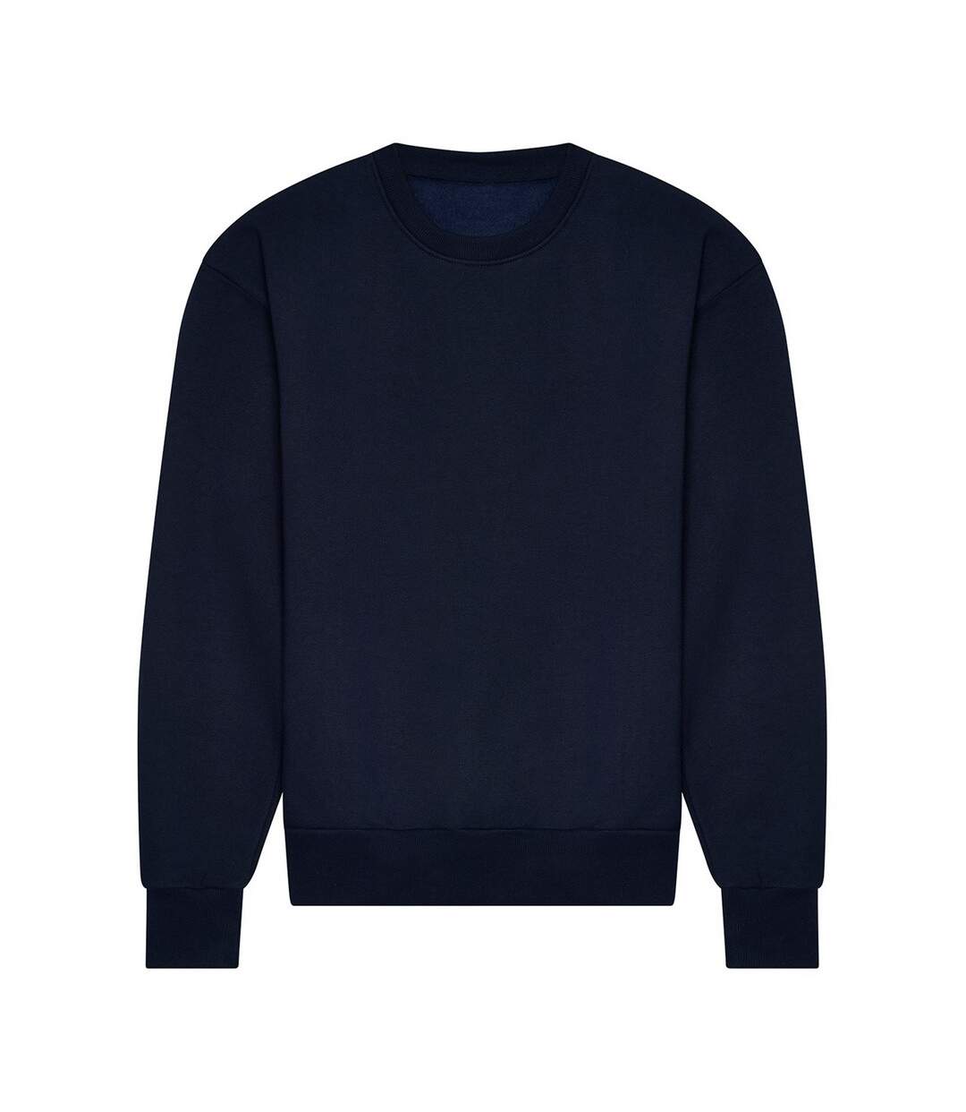 Unisex adult signature heavyweight sweatshirt new french navy Awdis-1