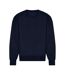 Unisex adult signature heavyweight sweatshirt new french navy Awdis-1