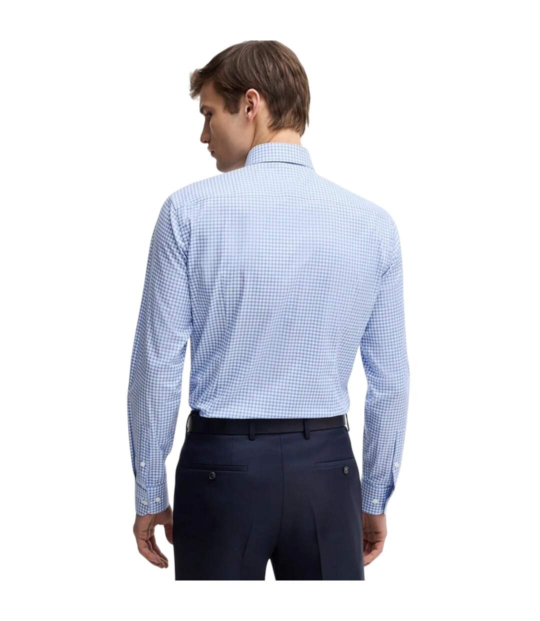 Chemise H-hank Homme Bleu Pastel Boss-3