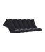6 Pack Mens Cotton Cushioned Sport Ankle Trainer Socks for Running-1