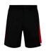 Mens 23/25 Brentford Fc Home Shorts Black Red White Umbro-2