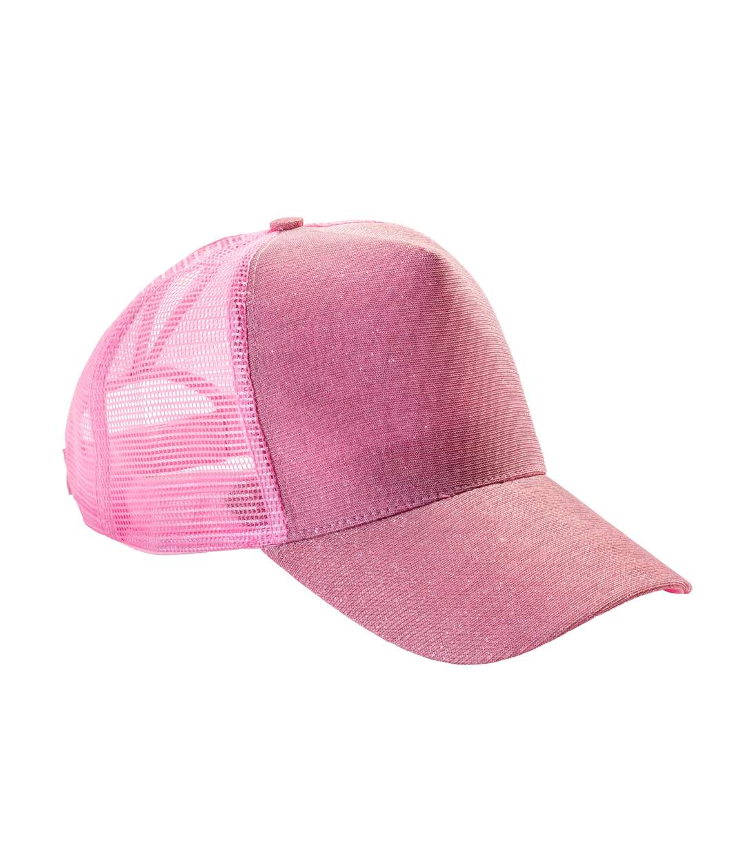 Casquette trucker new york adulte rose clair Result Headwear-1