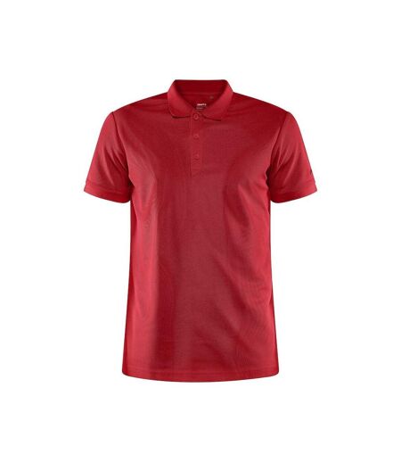 Craft Mens Core Unify Polo Shirt (Bright Red)