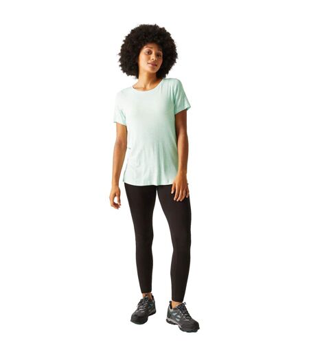 T-shirt Ballyton Femme Turquoise Délavé Regatta