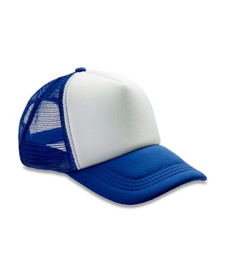 Result Headwear Mens Core Detroit 1/2 Mesh Truckers Cap (Bleu roi / blanc) - UTRW7249