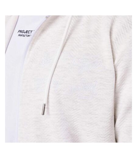 Sweat zippé blanc homme project x paris 2230164 - l