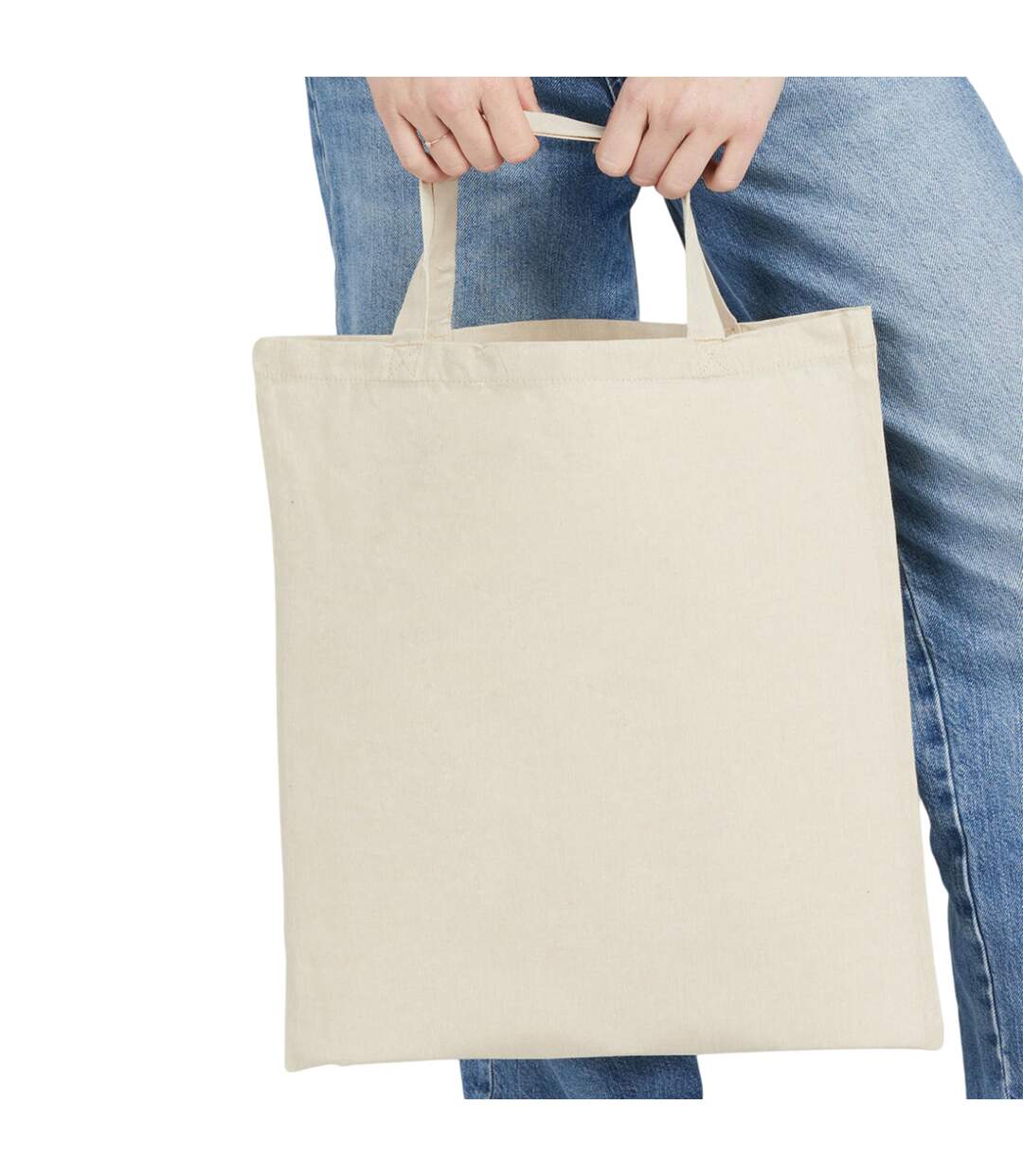 Tote Bag Taille Unique Beige Pâle Chiné SG Accessories-3