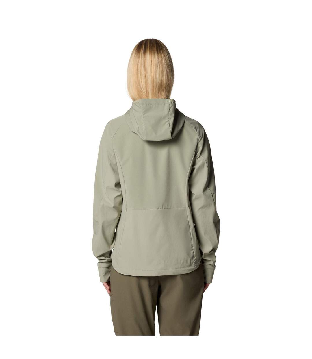 Womens/ladies Sweet As Ii Hooded Hiking Soft Shell Jacket Safari Columbia-2