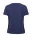 T-shirt Régulier Femme  Explore Coton Anti-uv Bleu Marine Mountain Warehouse-2