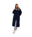 Doudoune Motif/style Matelassé Femme Bleu Respect-1