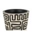 Vase Design Nairobi 86cm Blanc & Noir-3
