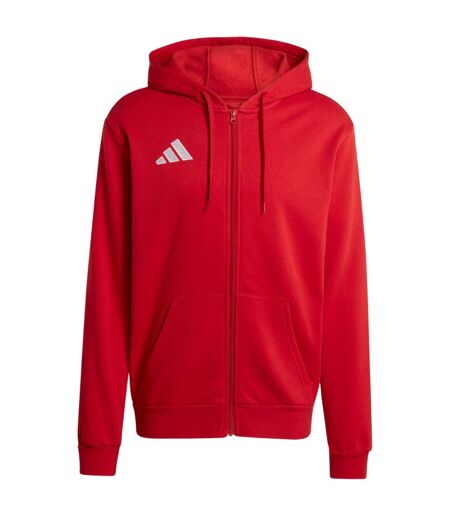 Veste À Capuche Entrada Homme Rouge Adidas
