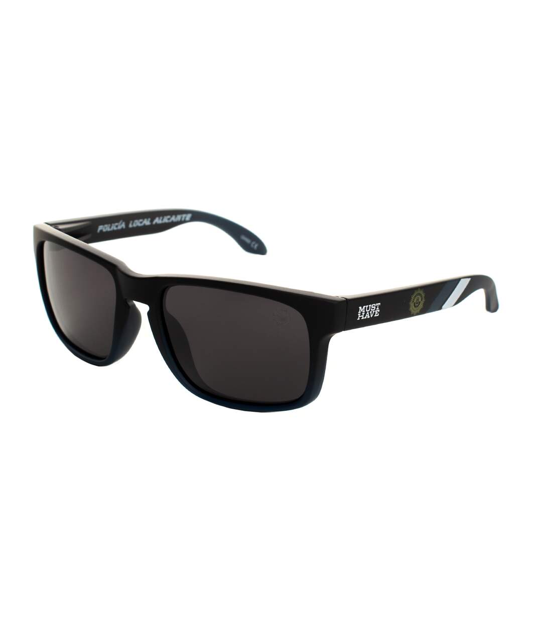 Unisex POLALICANTE-PASTA Square Police Sunglasses-2