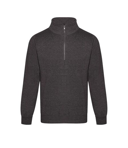 PRO RTX Mens Quarter Zip Sweatshirt (Charcoal) - UTRW8770