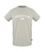 T-shirt Motif/style Lettrage Adulte Gris Aquascutum-1