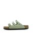Sandales vertes femme birkenstock florida-1