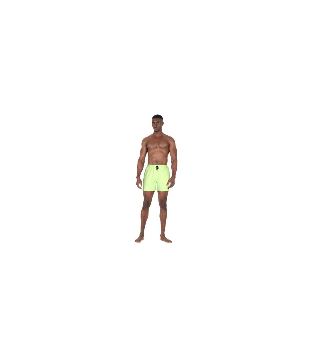 Mens Swoosh Mesh Lined Swim Shorts Volt Nike-1
